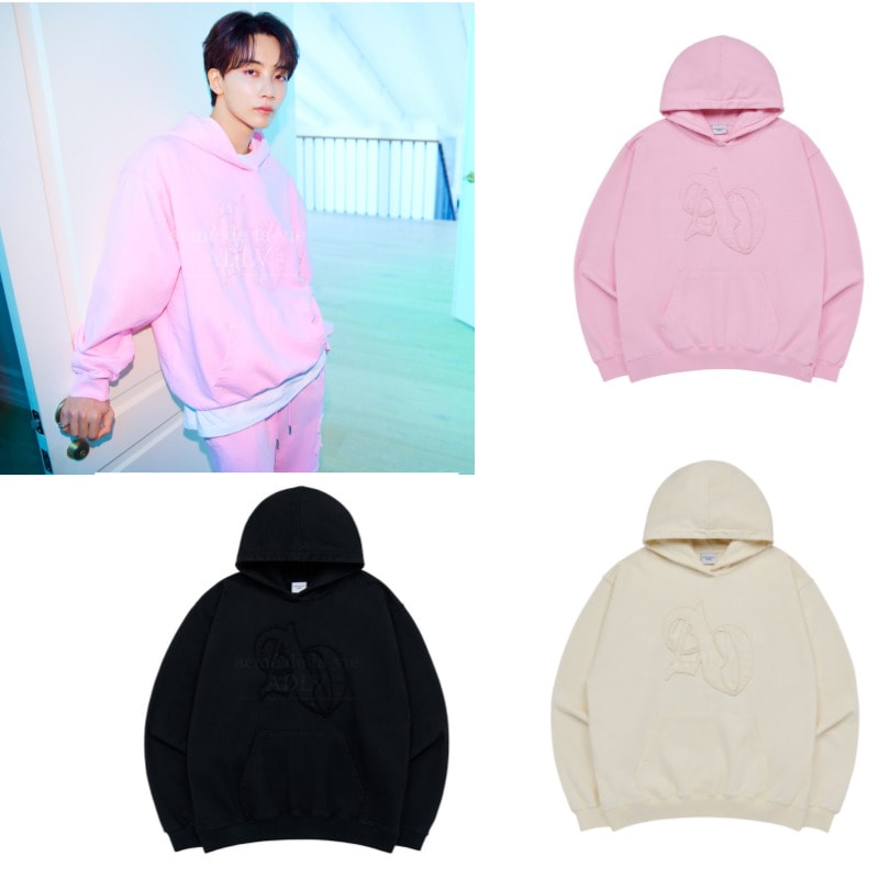 【SEVENTEEN ジョンハン着用】 NEW SYMBOL APPLIQUE HOODIE