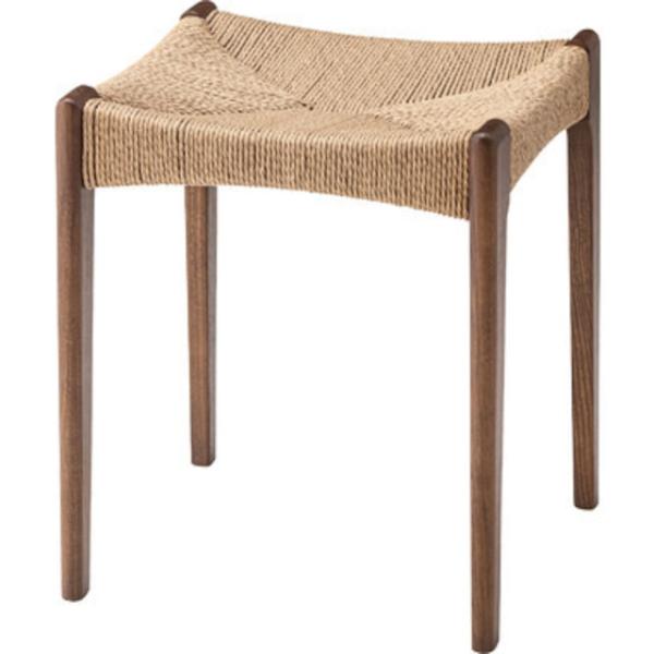 アッシュの北欧ナチュラルなペーパーコードスツール 北欧 ナチュラル カフェ カジュアル モダン スツール ステップ リビング ダイニング