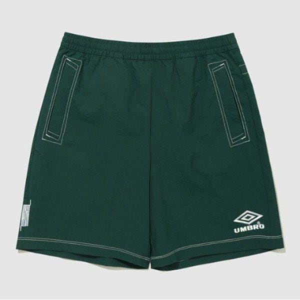 ハーフパンツ NQK UQ223CHP59-BGN クリスピータスラン 4.5部丈ハーフパンツ / BLUE GREEN
