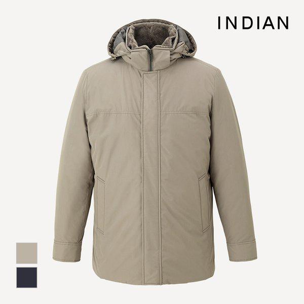 [INDIAN] フード着脱グースダウンサファリ_MITKA3W9521