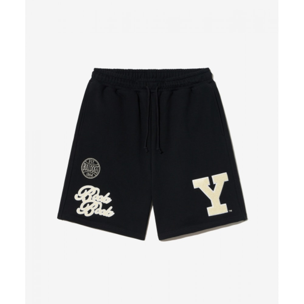 Yale 90S カレッジスウェットショーツブラック