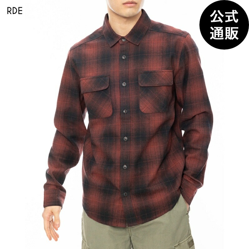 【OUTLET】 DAYSHIFT FLANNEL LS 長袖シャツ RDE 【2024年秋冬モデル】