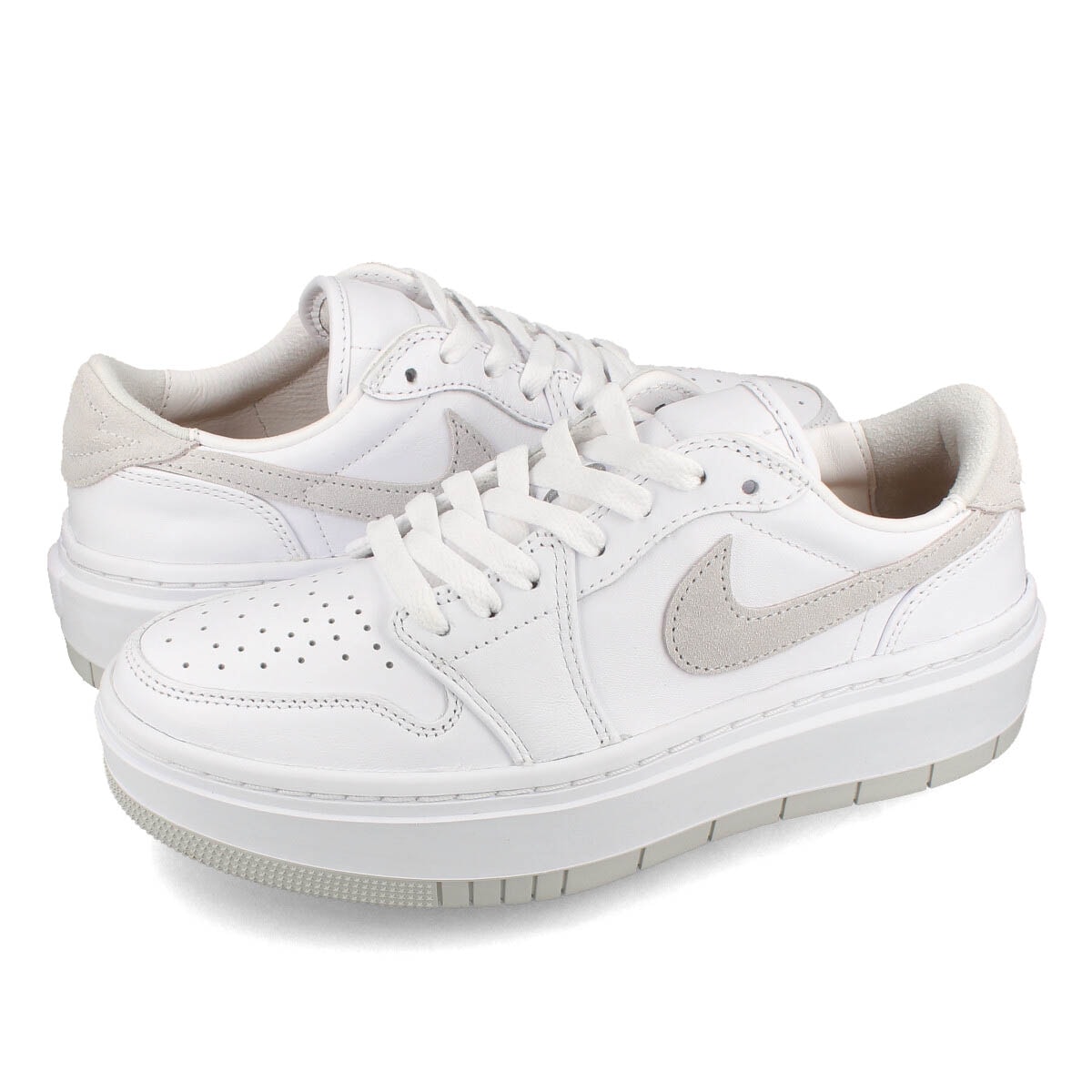 WMNS AIR JORDAN 1 ELEVATE LOW WHITE/NEUTRAL GREY/WHITE