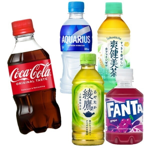 選べてお得！！ 300mlペット よりどり3ケースセット 72本 （24本入り3ケース） コーラ ファンタ アクエリアス 綾鷹 爽健美茶