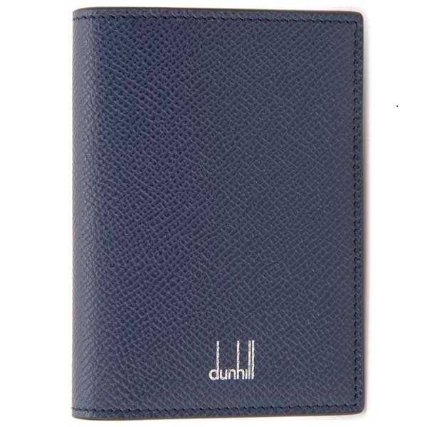 dunhill 18F2470CA410 CADOGAN ダンヒル カドガン カードケース 名刺入 フルグレインカーフレザー ネイビー/ブルー