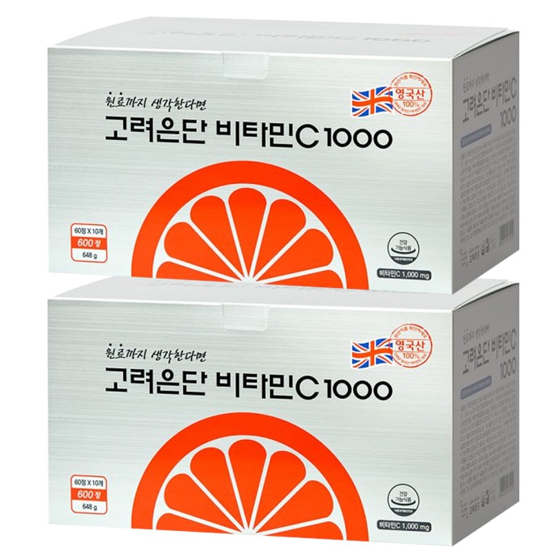 [1+1] コリョウンタン(Korea Eundan)ビタミンC 1000 1080mgx600錠 / コリョウンタン ビタミンc1000 600