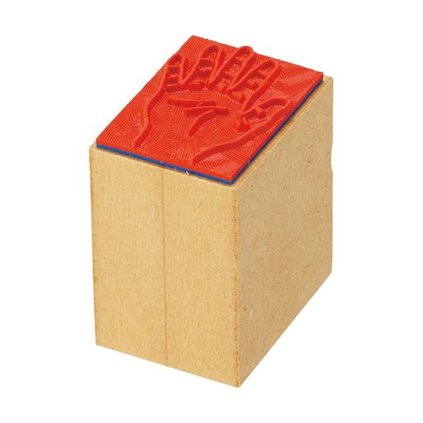 ティティメディカル 医学ゴム印手の平/左 小判 1個 [x10セット]