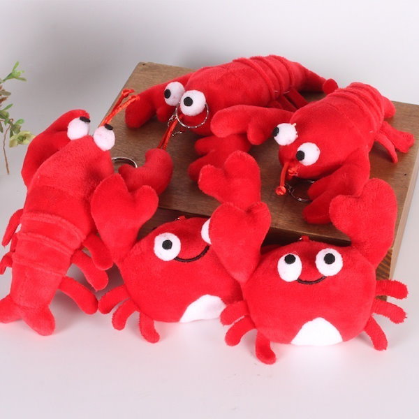 ちいかわ中国限定 カニのキャラクターぬいぐるみペンダント ちいかわ