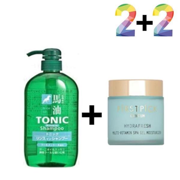 XB FIMI0Kクーリング シャンプーの香り 髪の中の油気 角質の取り方/マユクールシャンプー（緑）2個/メモトアイアンプル2個 9,254円