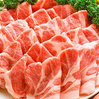 訳あり 豚肩ロース 厚切り スライス 1kg （ 数量限定 ...のサムネイル