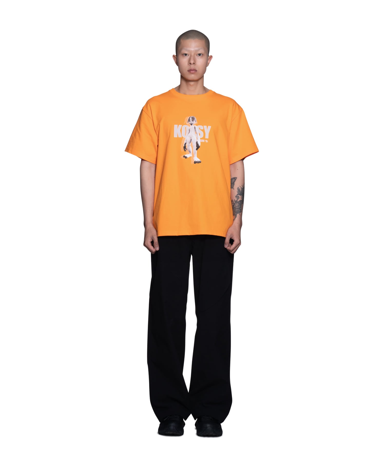 【SANSANGEAR】 23SS SANSAN KOESY SERIES T-SHIRT : ORANGE