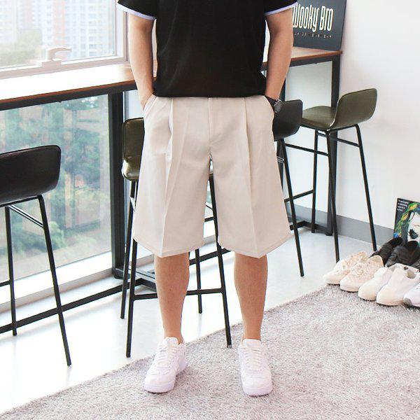 WHD メンズ ビッグサイズ オリジナル バミューダ ワイド ハーフパンツ