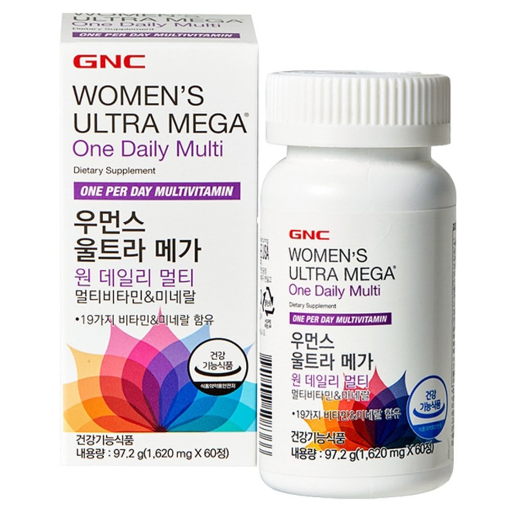 GNCウーマンズウルトラメガワンデイリーマルチビタミン＆ミネラル97.2g