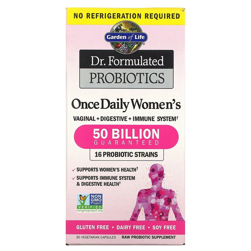 Dr. Formulated Probiotics 毎日1度女性向け 30粒　菜食主義者対応カプセル