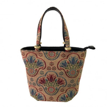 優美社 6017-00 ゴブラン織（ごぶらんおり） ハンドバッグ ベージュ 7,880円