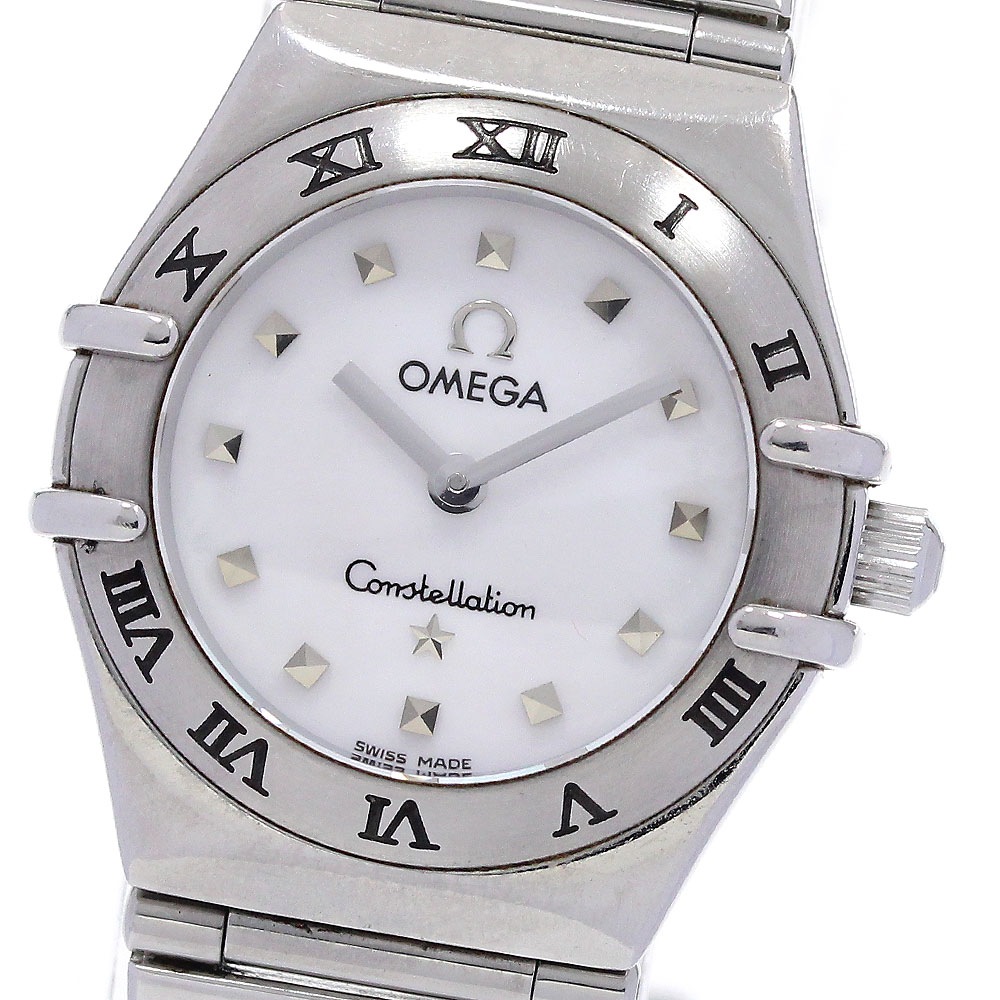 オメガ OMEGA 1561.71 コンステレーション クォーツ レディース 保証書付き_846856【中古】