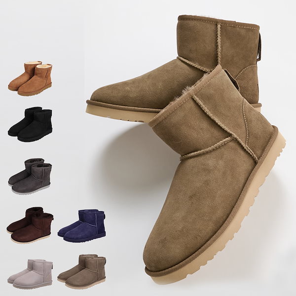 Qoo10] UGG ムートンブーツ メンズ クラシック ミニ