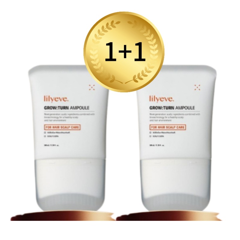 (1+1) グローターン ヘアアンプル 100ml／GROW-TURN／ヘアケア／頭皮ケア／脱毛ケアアンプル／脱毛ケアソリューション