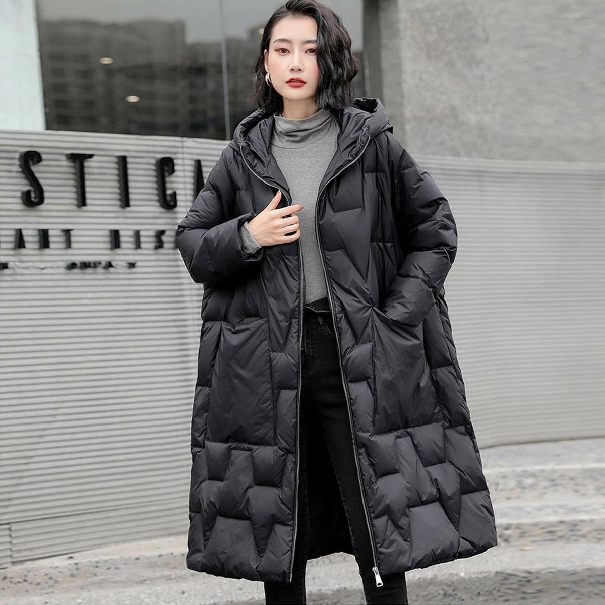 レディース ダウンジャケット 防寒 アウター レディース ダウンコート レディース コート ロングコート 冬 暖かい 大きいサイズ ダウンジャケット ダウンコート アウター ボア レディース レッド