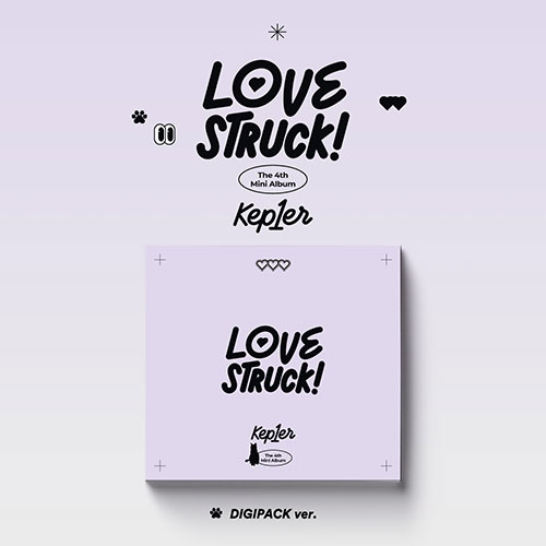 [セット][デジパック]ケプラー/ミニ4集/LOVESTRUCK!/9点セット/フォトブック9+アースポスター9+フォトカード18 / Kep1er