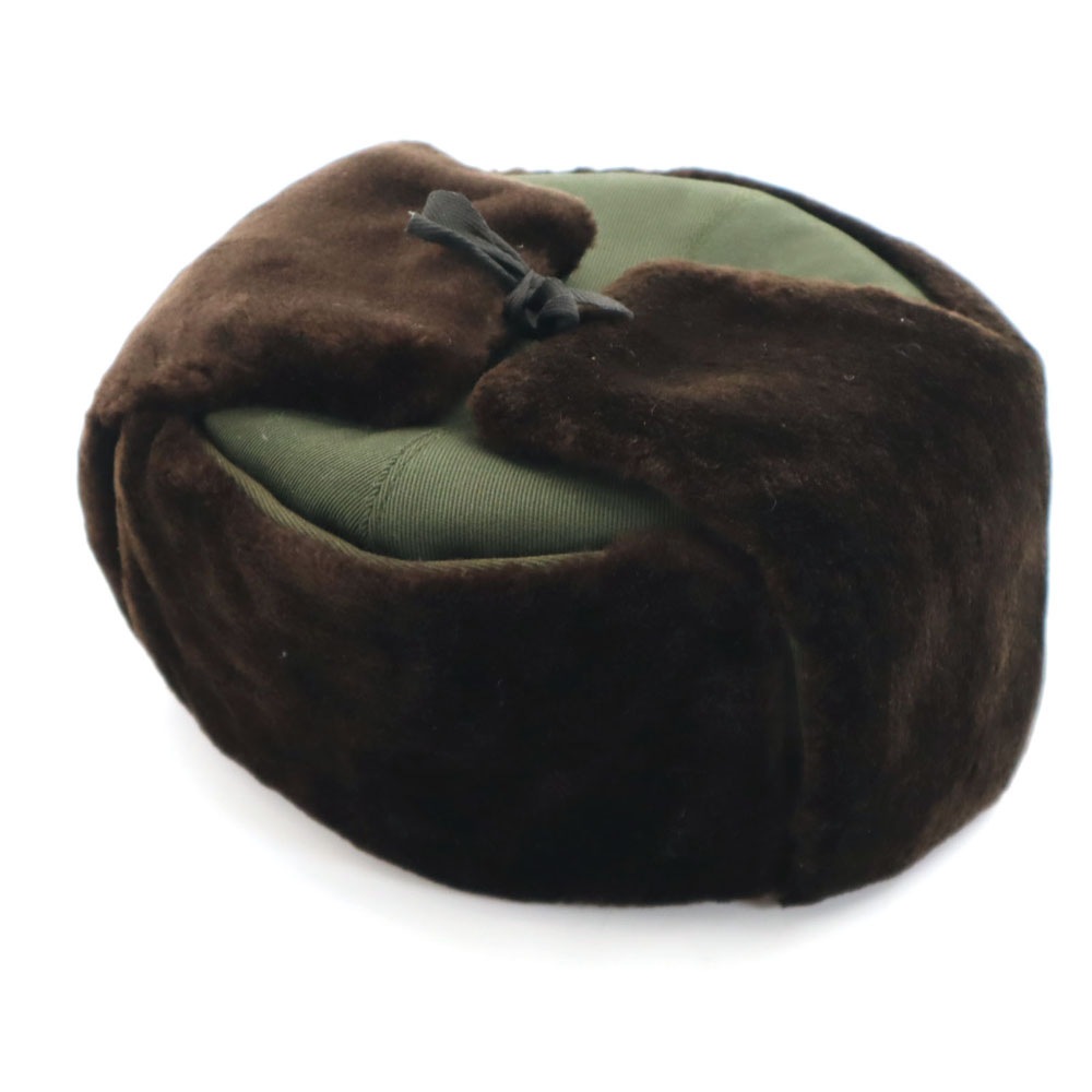 ヴィンテージ パイロット キャップ ブラウン系 VINTAGE ボア メンズ