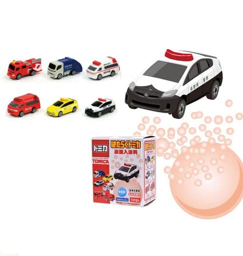 タルガ(TARGA) はたらくトミカ 炭酸入浴料 12個入りBOX