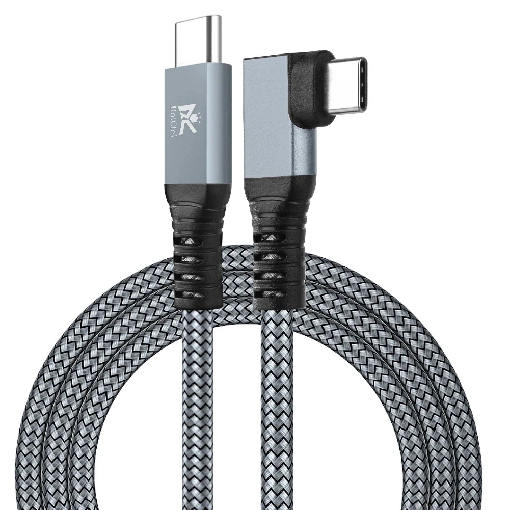 RoiCiel USB-C to USB-C VRケーブル Linkケーブル VRヘッドセットおよびゲームPC用の高速データ転送専用ケーブルPD60W/5Gbps USB3.1 Gen1高速データ転送