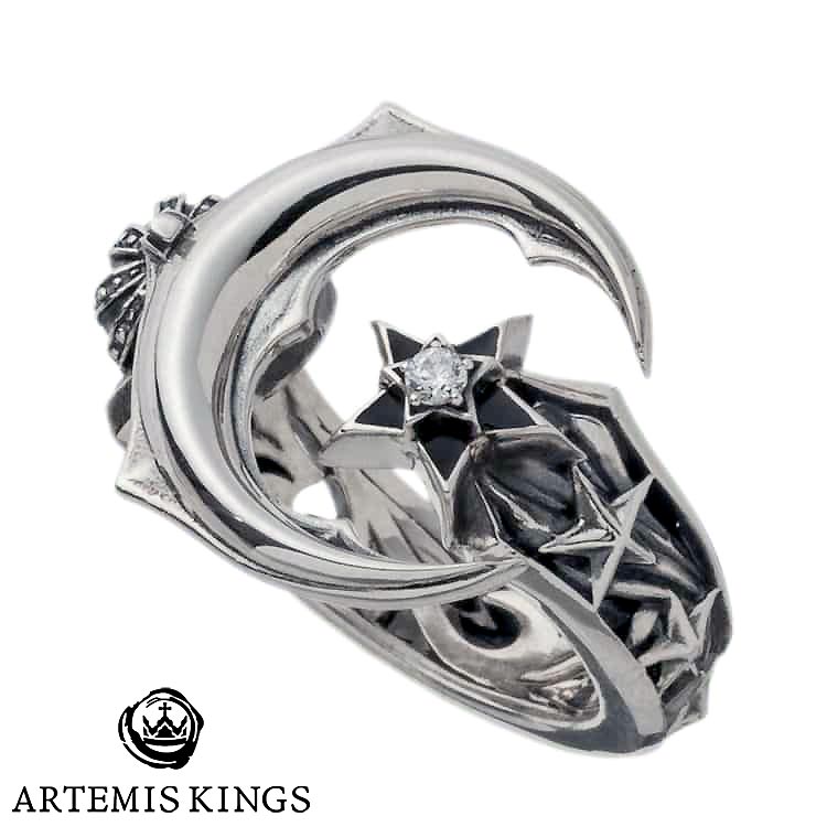 アルテミスキングス ARTEMISKINGS クレセント ムーン シルバー リング 指輪 AKR0071