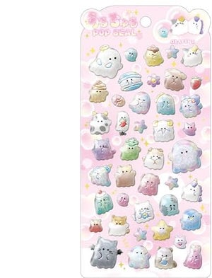 リトルツインスターズ　シール　うるちゅるポップシール　ぷくっとシール 楽天市場】サンリオキャラクターズ うるちゅるポップシール 全4種 POP