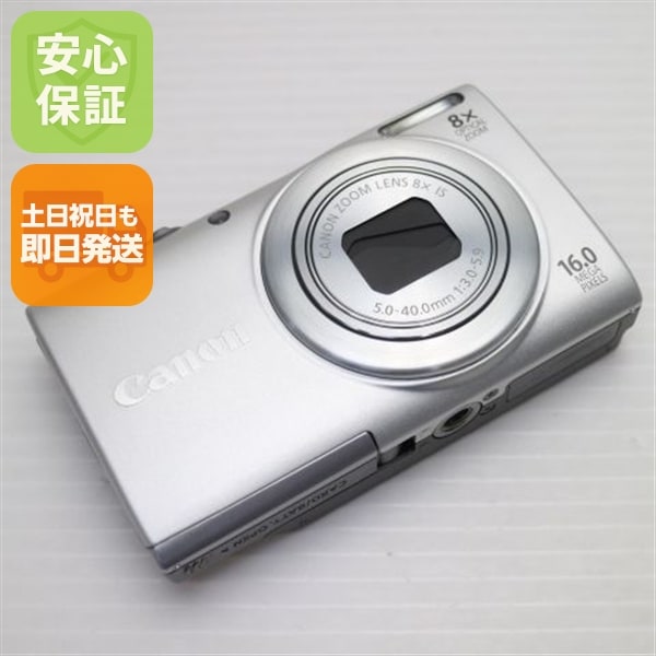 超美品 PowerShot A4000 IS シルバー デジカメ Canon 139