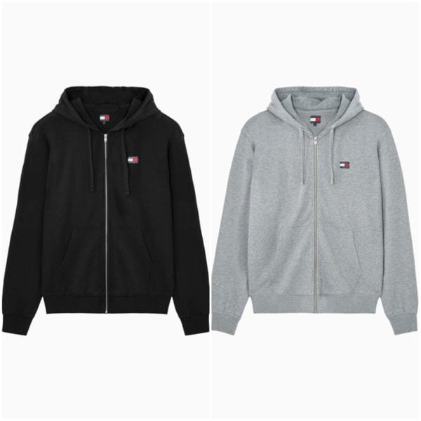 共用リラックスバッジフードジップアップ T32F0TJC01TMT2 TOMMY JEANS