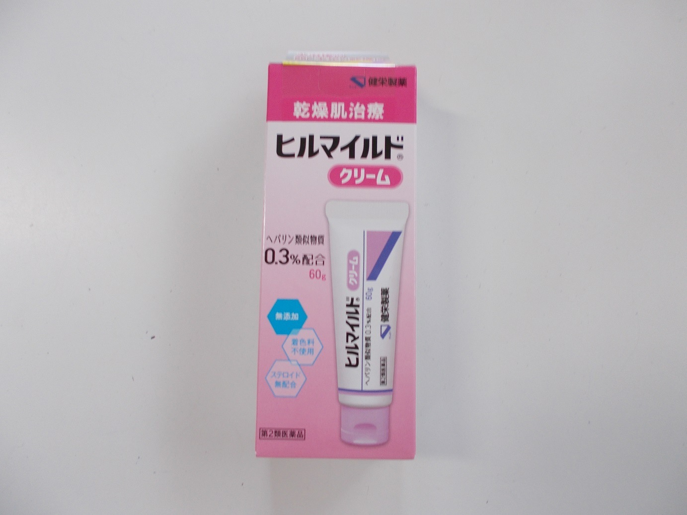 第2類医薬品　60ｇ　６個　宅配便発送　送料無料　健栄製薬　ヒルマイルドクリーム　ひるまいるどくりーむ　ヒルマイルド　クリーム　60ｇ　ｘ6