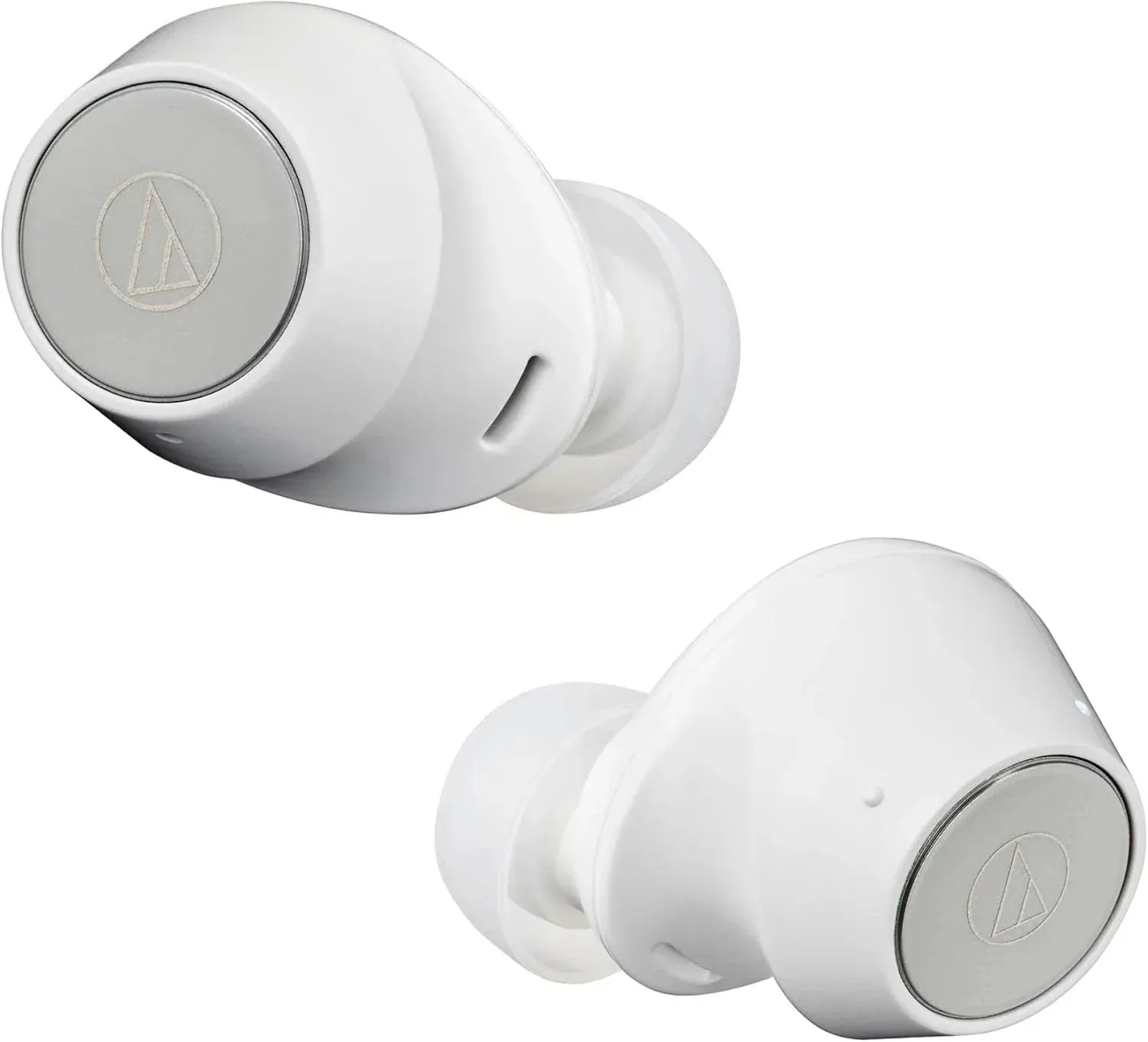 ATH-CKS30TW WH ワイヤレスイヤホン bluetooth 【完全ワイヤレスイヤホン/重低音 / IP55 防水防塵規格/マルチポイント対応/小型軽量 / 最大約20時間
