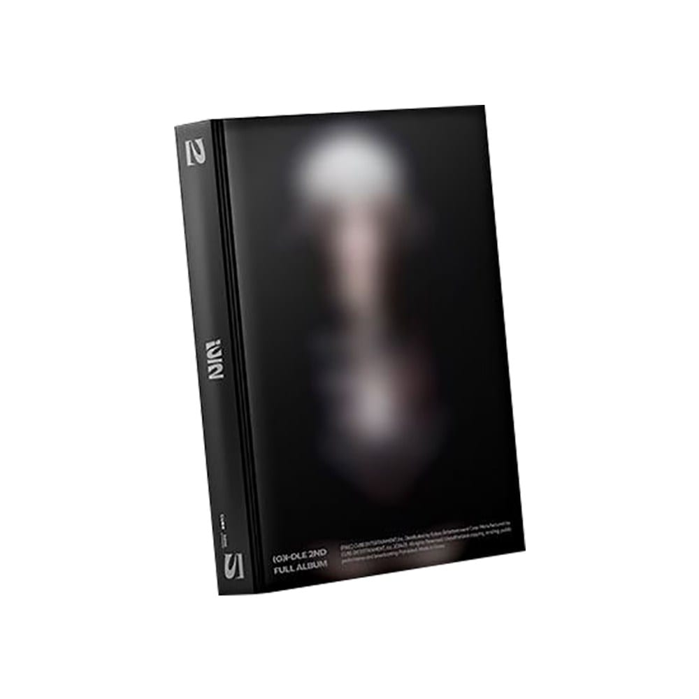 ガールズアルバム 未公開アルバム レギュラー2集 (2) GIDLE VER 2 バージョン2 (ブラック)