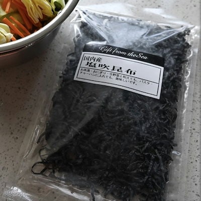 塩吹昆布 (塩昆布)2袋(1袋60g入り)【北海道産昆布使用...のサムネイル