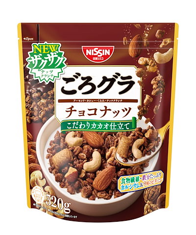 他サイト： ごろグラ 日清シスコ チョコナッツ 320gの商品画像