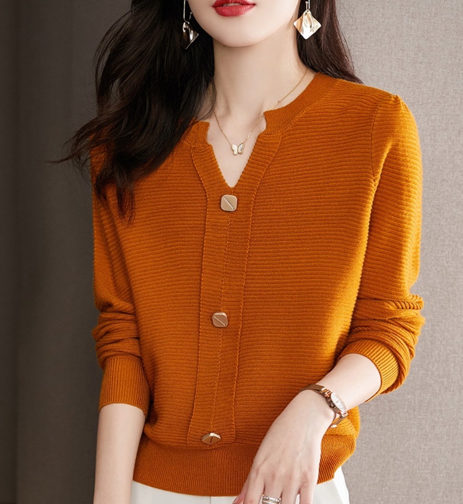 トップス デート モテアイテム ニットソー 長袖 前開き リブニット 可愛い きれいめ 上品 おしゃれ かっこいい 可愛い ラブリー キュート ガーリー クール モード系 セクシー エレガント
