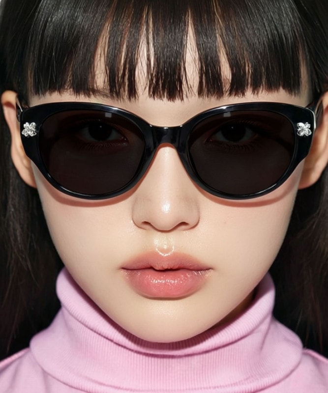 SHARON 01 SU(CAT EYE) BLACK