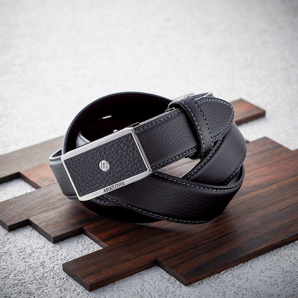 ゴールドファイル 紳士ベルト(ブラック) GBH0080