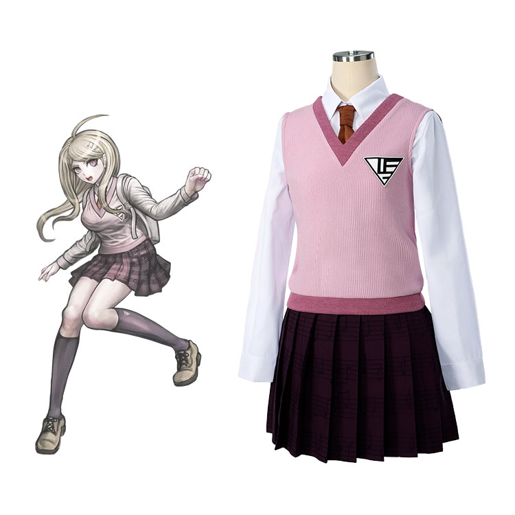 ニューダンガンロンパV3 みんなのコロシアイ新学期 赤松楓 コスプレ衣装