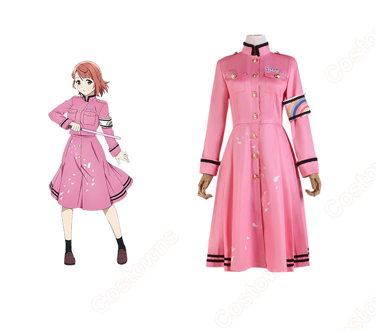 ラブライブ！虹ヶ咲学園スクールアイドル同好会 繚乱！ビクトリーロード 全員 コスプレ衣装 中須かすみ 天王寺璃奈 宮下愛 エマヴェルデ 朝香果林 優木せつ菜 桜坂しずく 近江彼方 ミアテイラー 鐘
