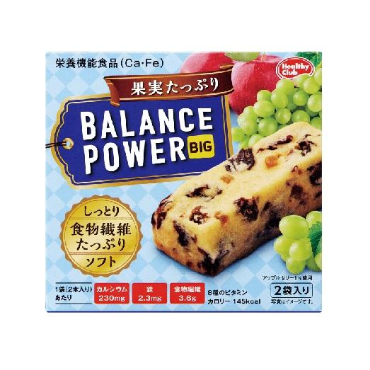 ヘルシークラブ バランスパワービッグ 果実たっぷり 2袋(4本)入り