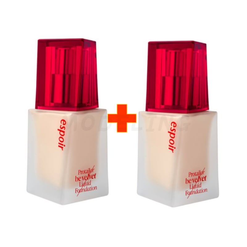 1+1espoirプロテーラー ファンデーション ビーベルベット SPF22 PA++ 30g