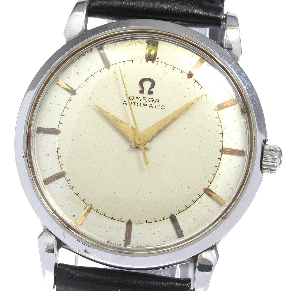 オメガ OMEGA 2445-2 ハーフローター cal.354 自動巻き メンズ _821273【中古】