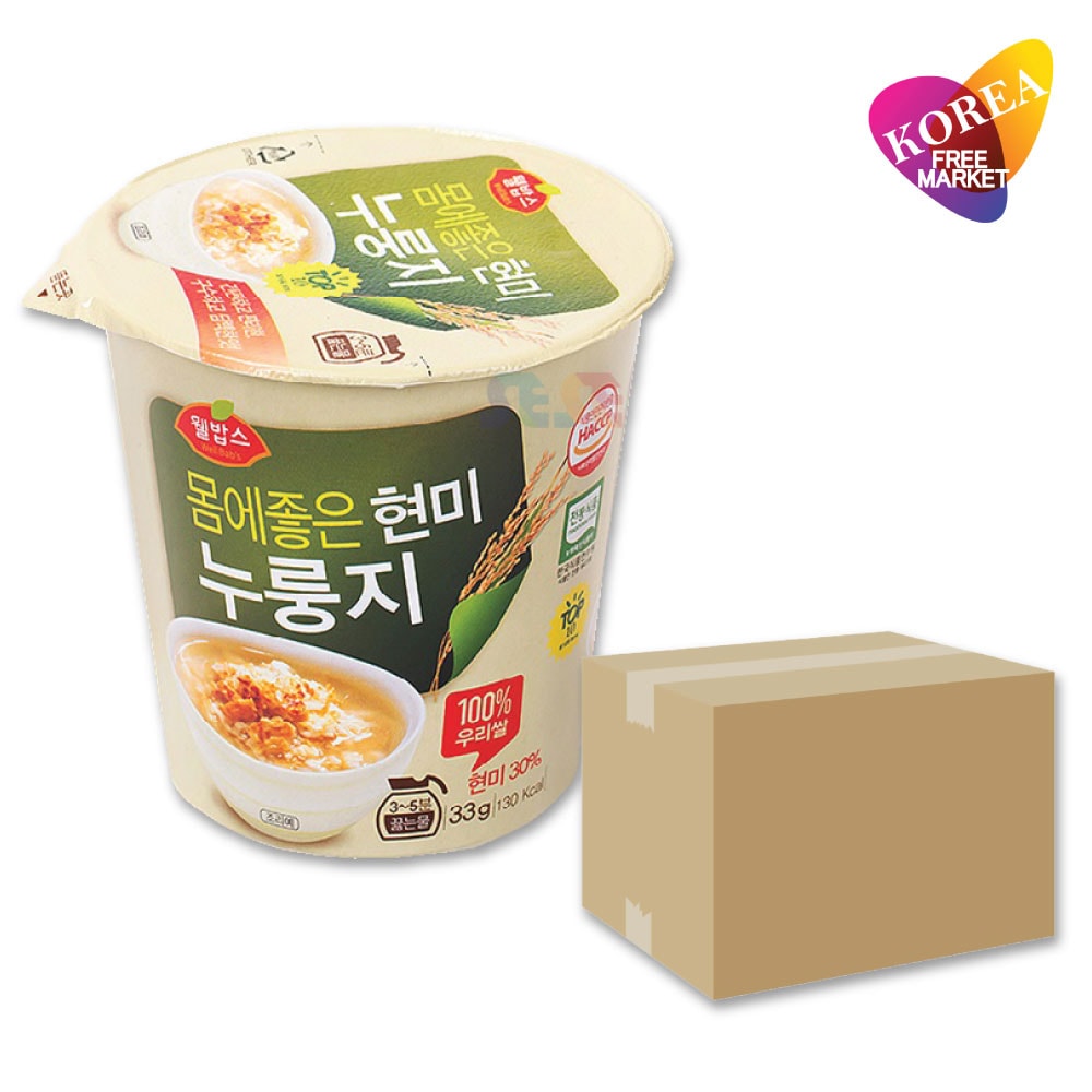 オソン 玄米おこげスープカップ 30食セット 33g 玄米30％ 韓国産 インスタント CUP カップスープ