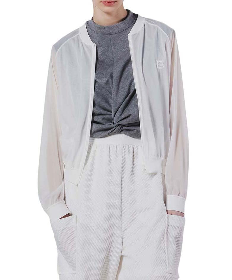 [ダブルスタンダードクロージング] ESSENTIAL トリコットシアーブルゾン 2505-060-242 レディース