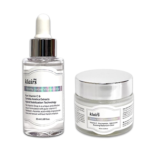 ビタミン デュオ セット（ビタミンドロップ＋ビタミンEマスク）ビタミンセラム 美容液 ナイトクリーム 韓国コスメ 正規品