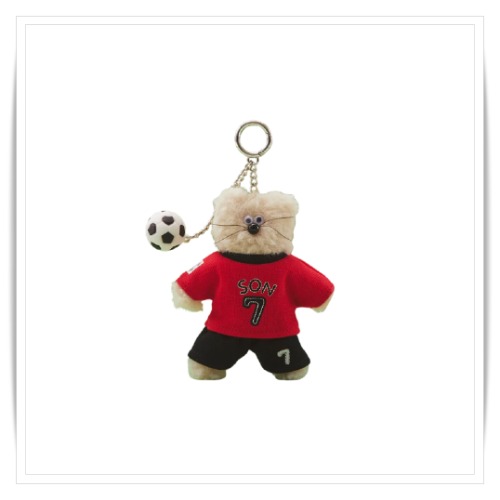 キーリング Monamhee x NOS7 Captain SON.hee Keyring Red