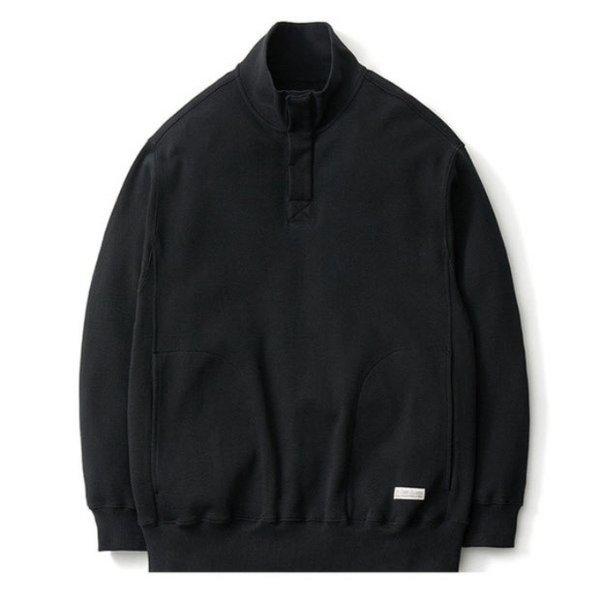 長袖Tシャツ LQC W243001XHT91-BLK M PTRY セーター