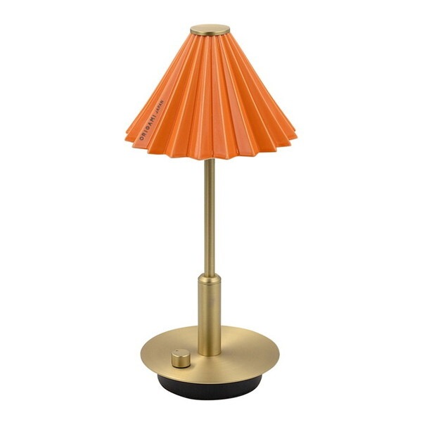 gram8 TC-2501-BS/OR ORIGAMI LAMP ポータブル ブラス/オレンジ メーカー直送